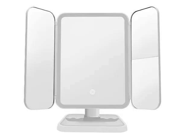 Espejo De Maquillaje Led 3 Modos Aumento 1x 2x 3x Recargable (Copia)
