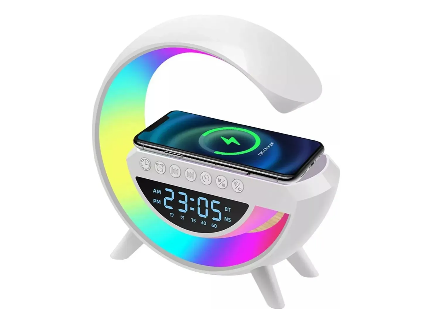 Reloj Despertador Velador Bluetooth 4 En 1 (Copia)