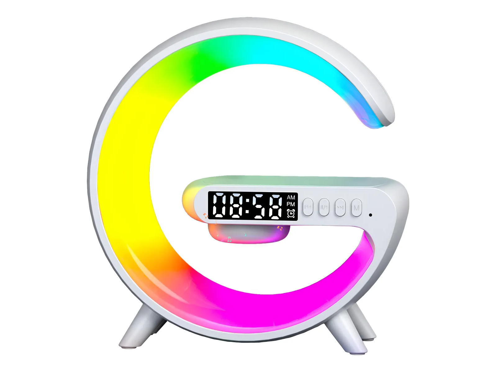 Altavoz Mini Smart Led Carga Inalambrica Celular 4 En 1 (Copia)