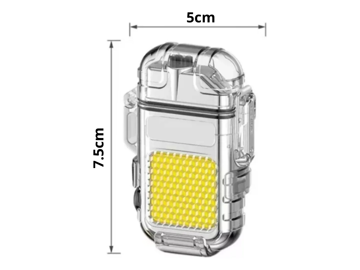 Linterna Con Encendedor Plasma Recargable (Copia)