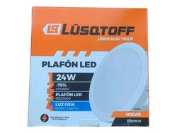 aplique exterior Redondo 24 Watts Lusqtoff Luz Fria
