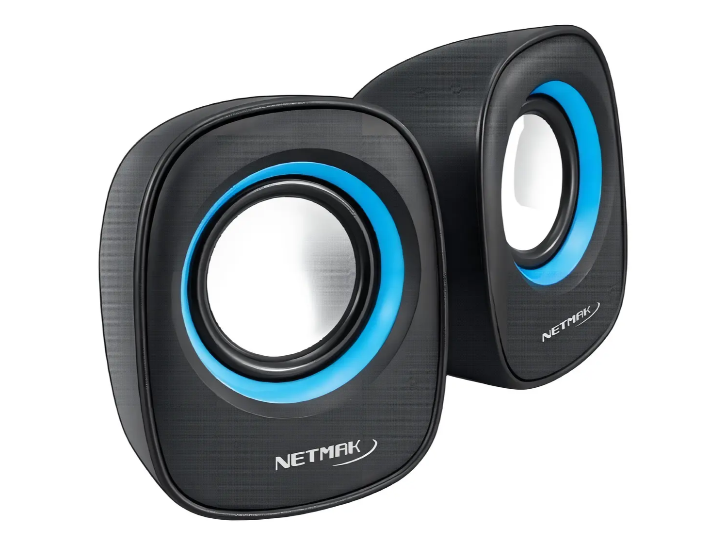 Parlante Potenciado Netmak NM-9025 2.0 USB 6W Azul