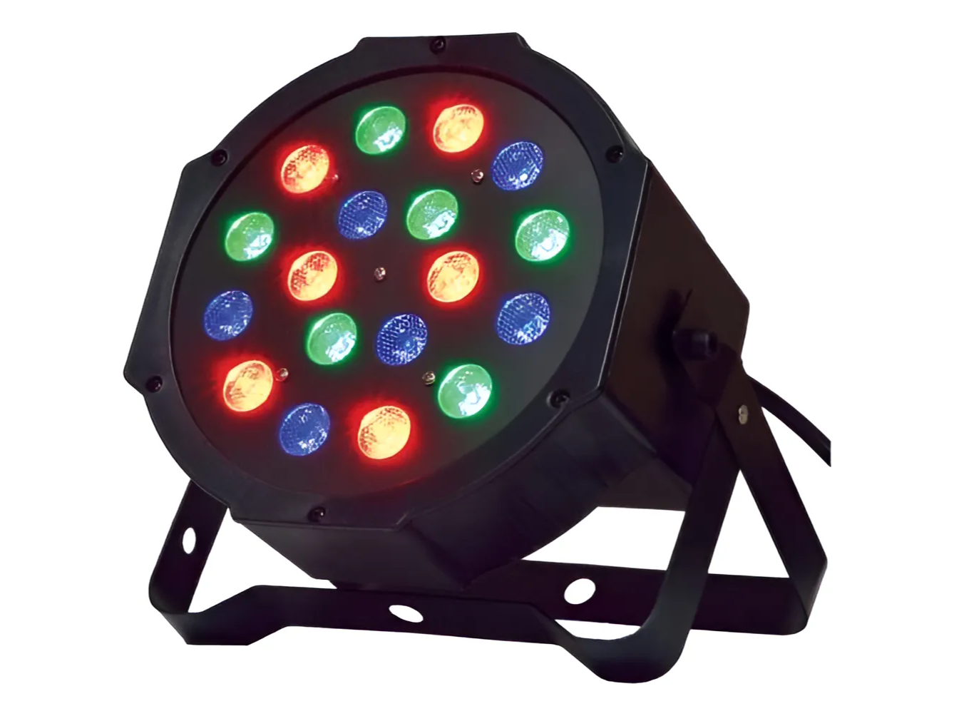 Protón Profesional Par 18 Led Alta Luminosidad Rgb Audio