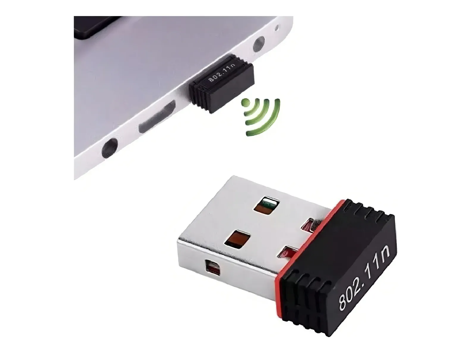Mini adaptador Wi-fi inalámbrico USB Pc 802.11n 300 Mbps Wifi