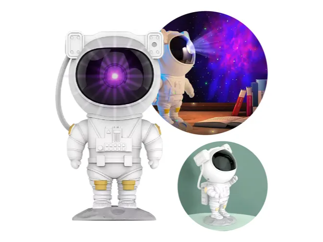 Proyector Astronauta Galaxia Estrellas Lámpara Luz