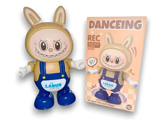 Labubu Bailarín Muñeco Musica Luces Juguete