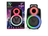 Parlante Bluetooth 8 Pulgadas Con Micrófono Karaoke Led Usb