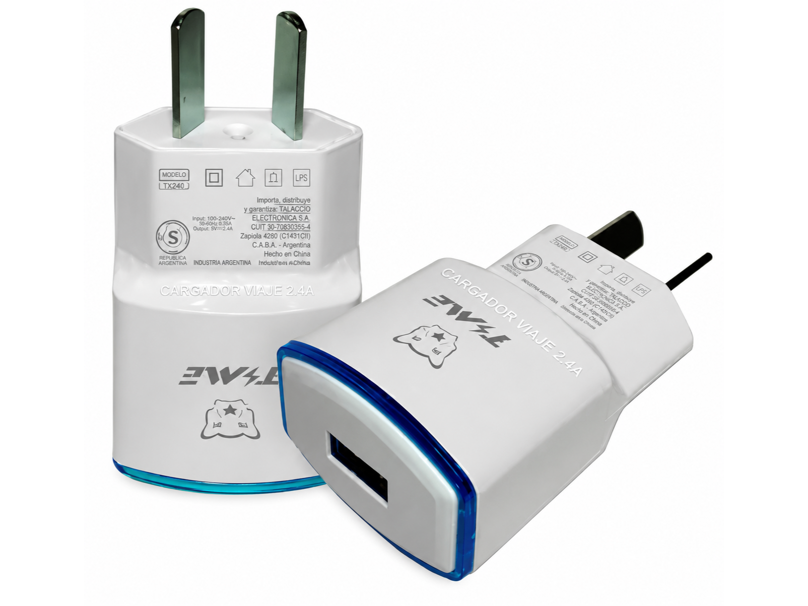 Cabezal Cargador 220v Usb