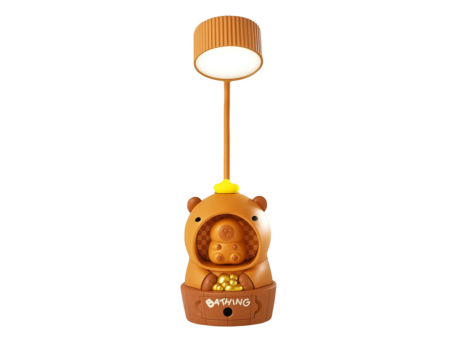 Velador Forma Capibara Led