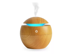 Vaporizador Humidificador Aromatizador Purificador Ambiente Color Madera