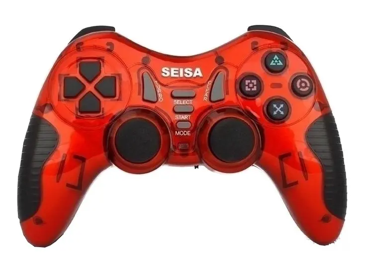 Gamepad Inalámbrico Seisa Sj-913 Para Pc, Ps2, Ps3, Smart Tv