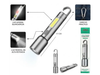 Linterna recargable con zoom