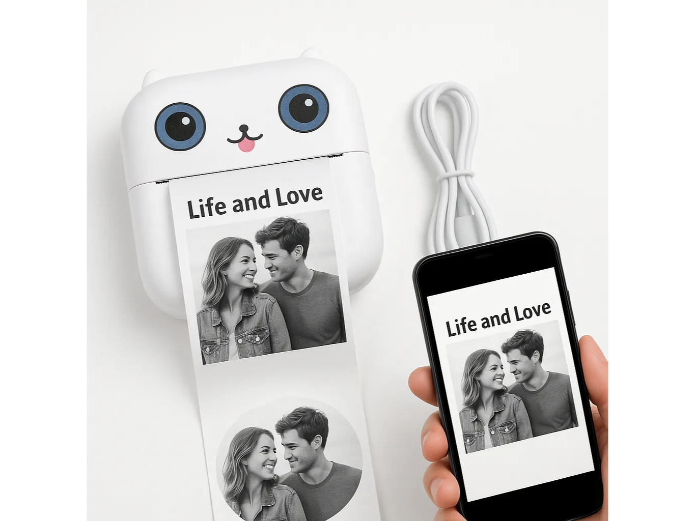 Mini Impresora Térmica Bluetooth