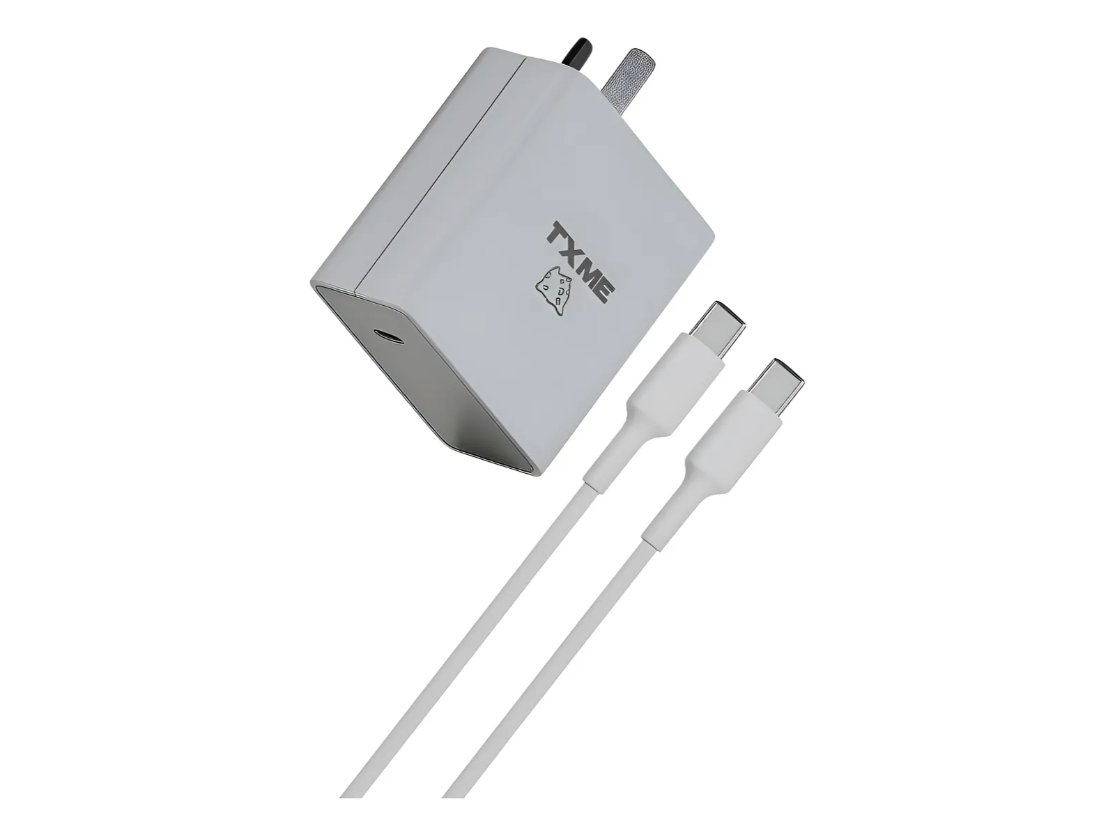 Cargador Rapido Pd 30w + Cable Usb Tipo C Blanco