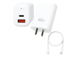 Cargador Portatil Carga Rapida 65w Doble Puerto