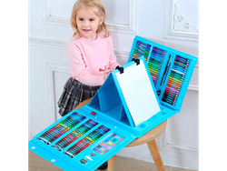 Valija Maletin De Arte Escolar Didáctico 208 Piezas