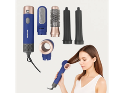 Secador De Pelo Set Moldeador Cepillo 5 En 1