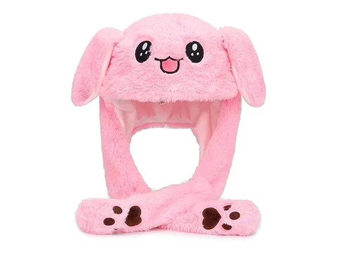 Gorrito Levanta Orejas Frío Felpa Peluche