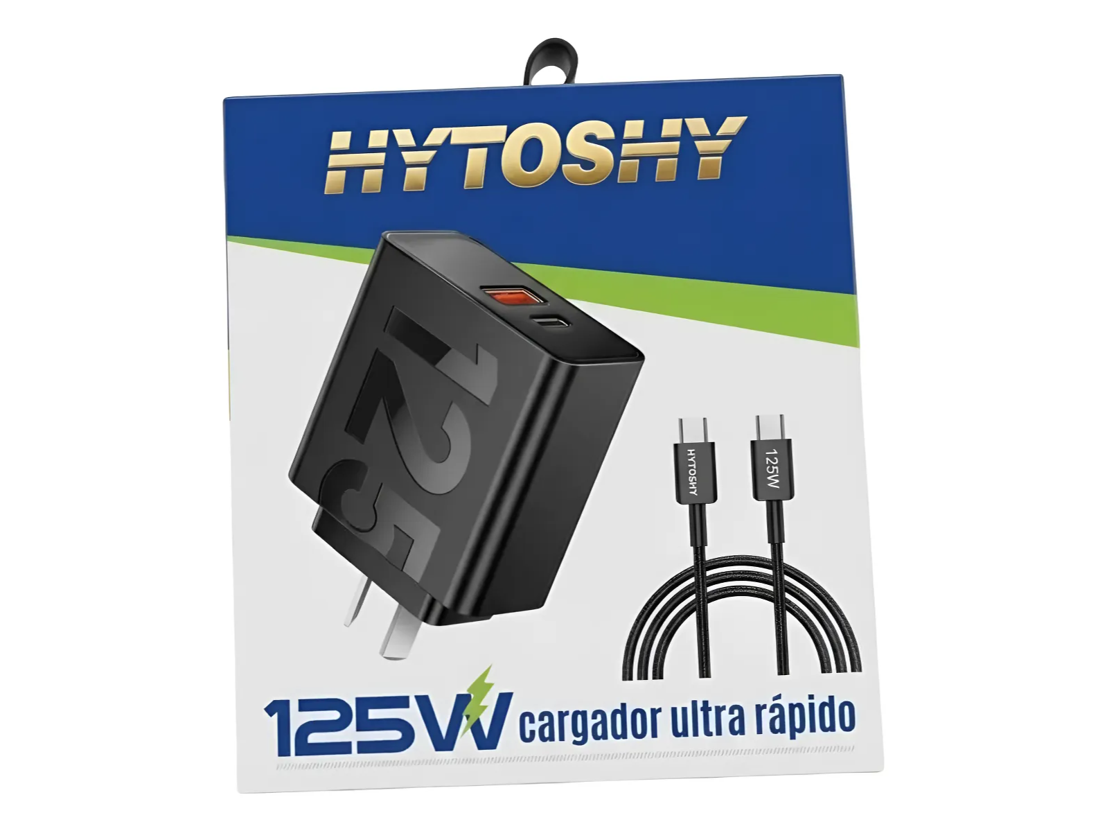 Hytoshy Cargador Ultra Rapido 125