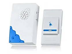 Timbre Inalambrico A Pilas Sin Cables Sin Luz Hta 50 Metros