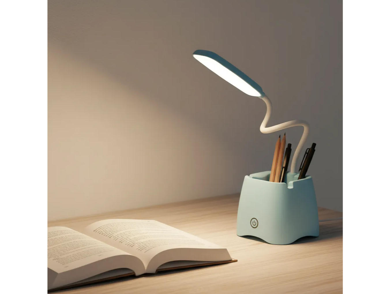 Lámpara Led Touch Velador Inalambrica Plegable