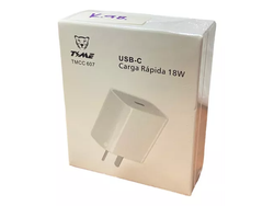 Cargador Adaptador 220v A Usb-c 18w Fast