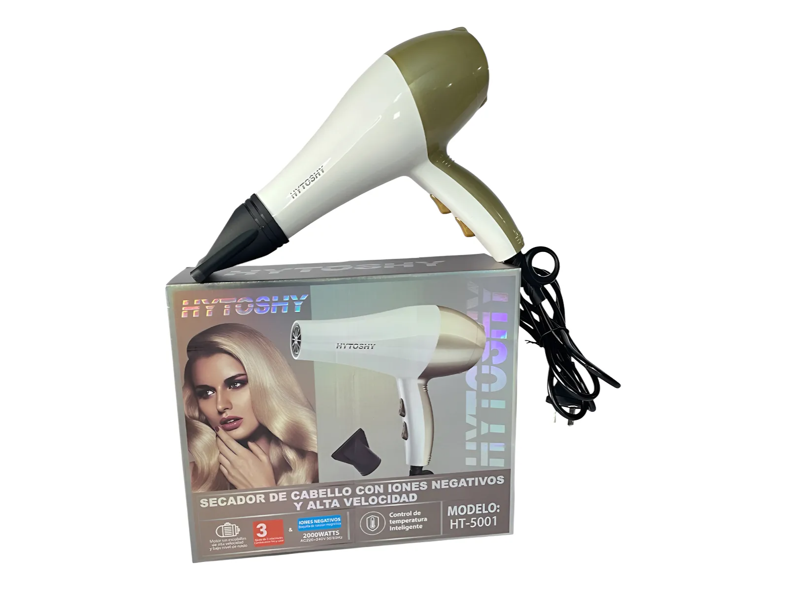 Secador De Pelo Hytoshy 2000w