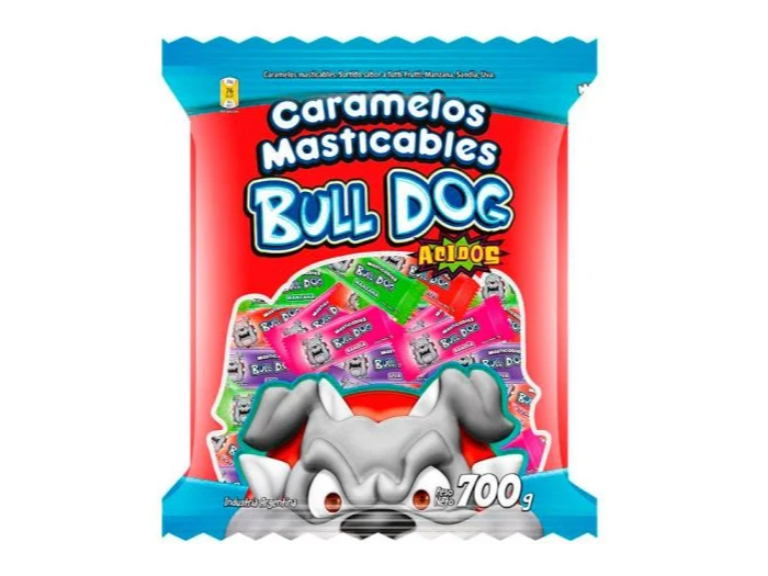 Caramelos Bull Dog Masticables 700gr
