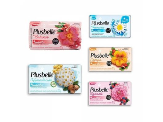 Jabon Tocador Plusbelle 120gr  x1 varios