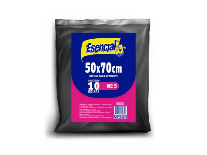 Bolsas Esencial 50x70