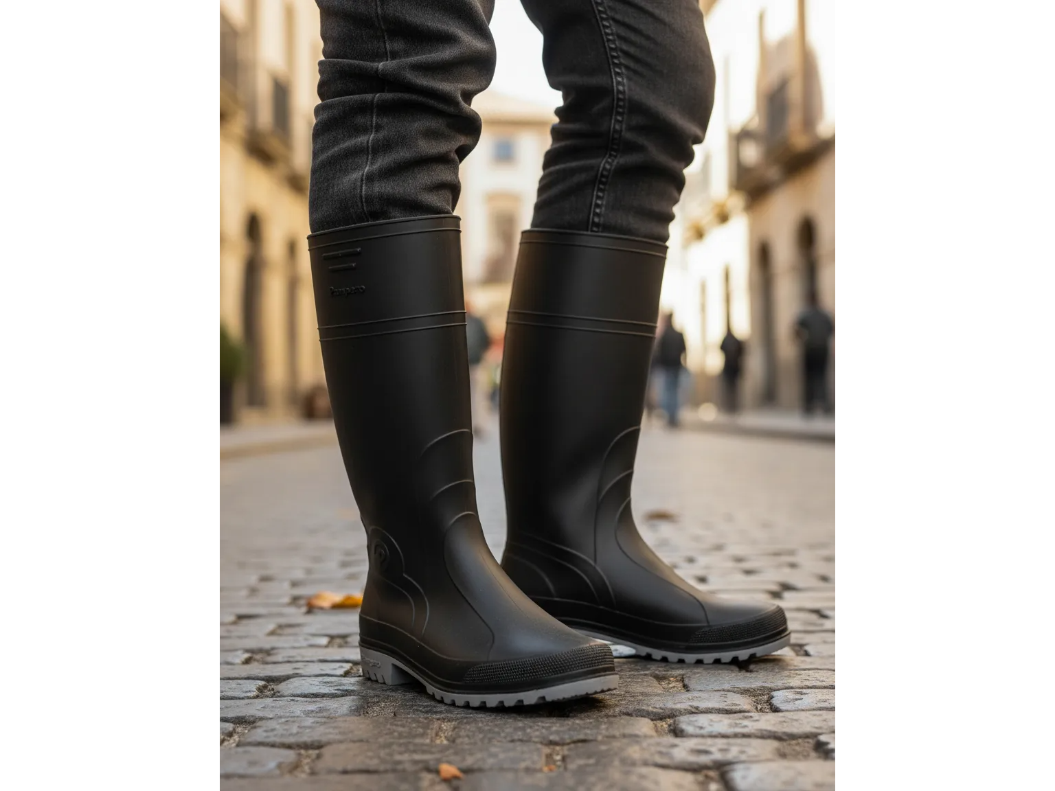 Botas pvc negra Pampero
