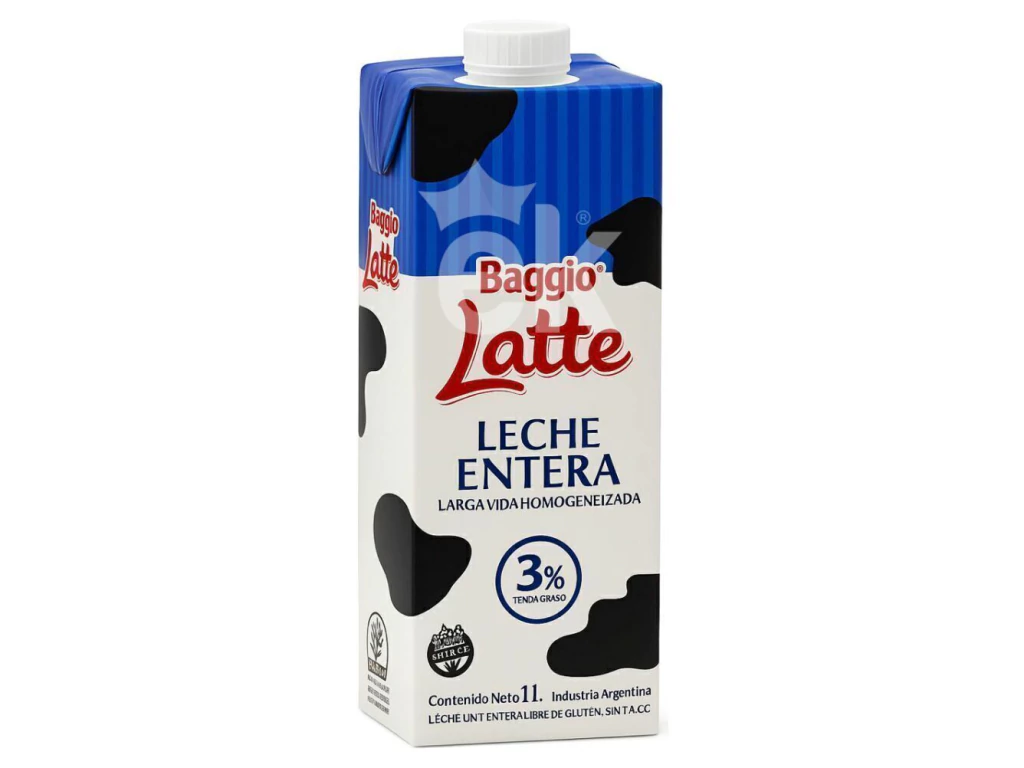 Leche Entera Baggio 1 Lt