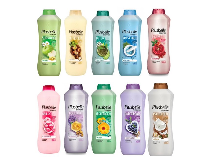 Shampoo  Plusbelle  Varios 1000ml