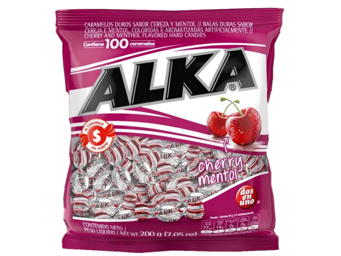 Caramelos Alka Cherry 200gr (FRACCIONADO)