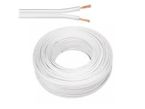 CABLE PARALELO BLANCO 2 X 1 MM