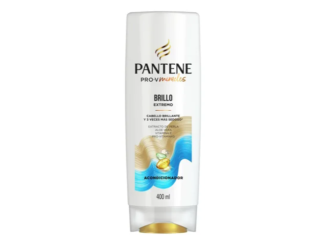 Acondicionador Pantene Brillo / Liso 400ml