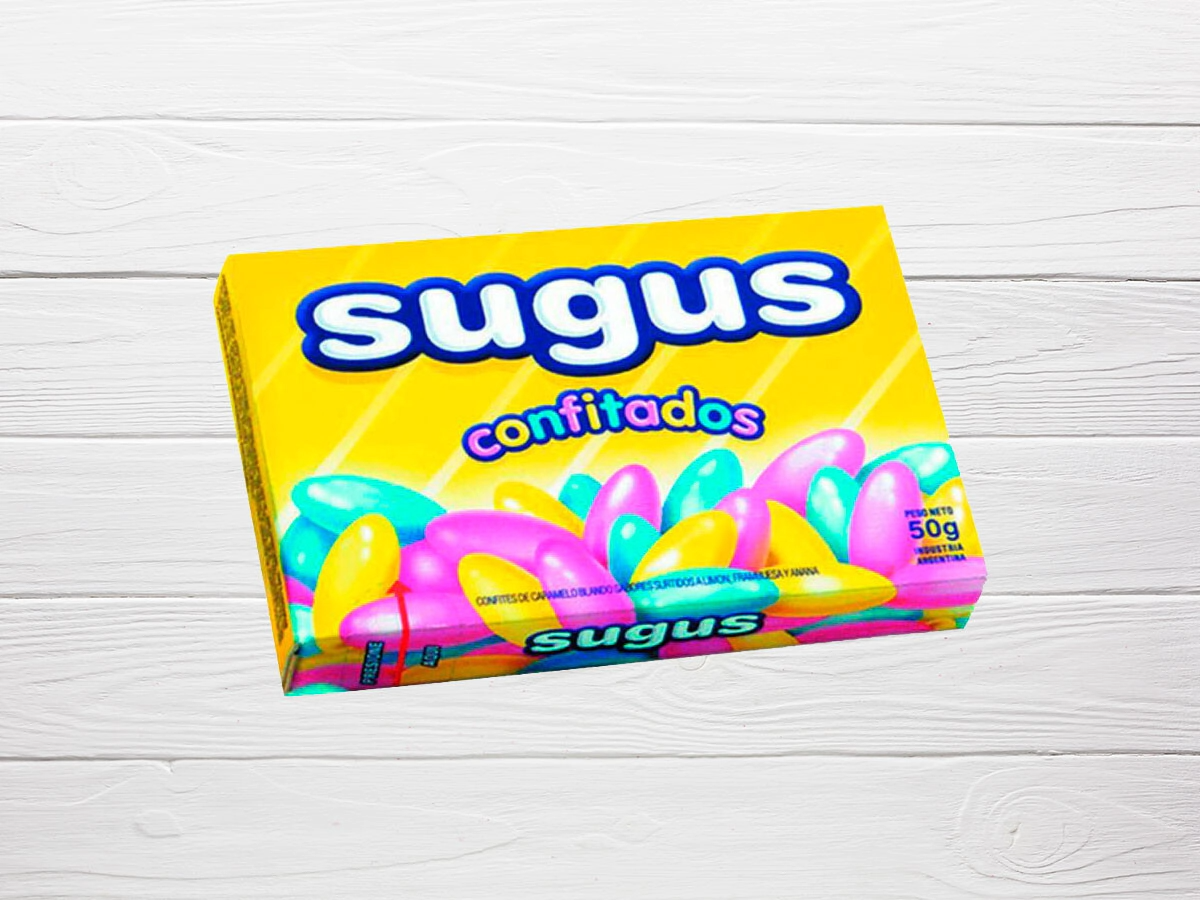 Caramelos Sugus Confitados 50gr