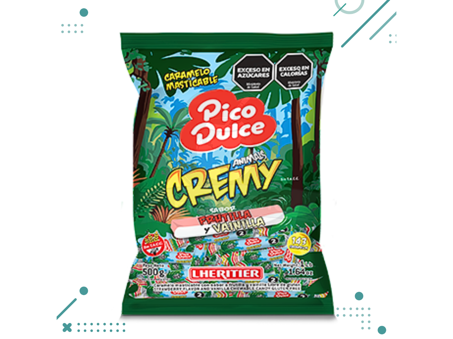 Caramelos Pico Dulce 500gr Masticables