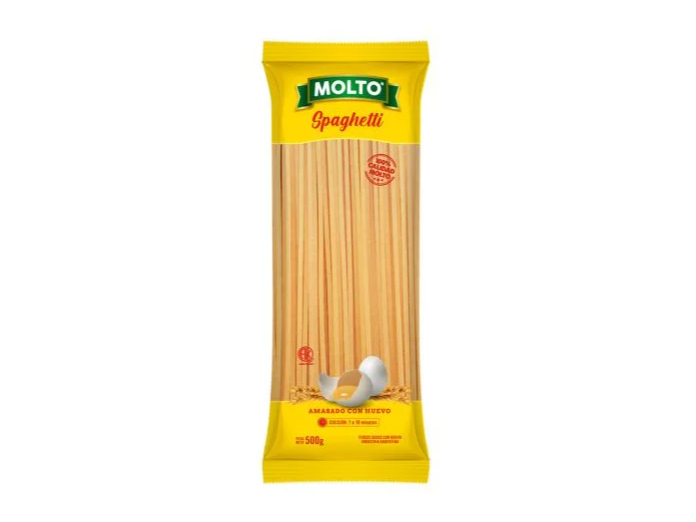 Fideos Molto Hvo Palitos 500gr