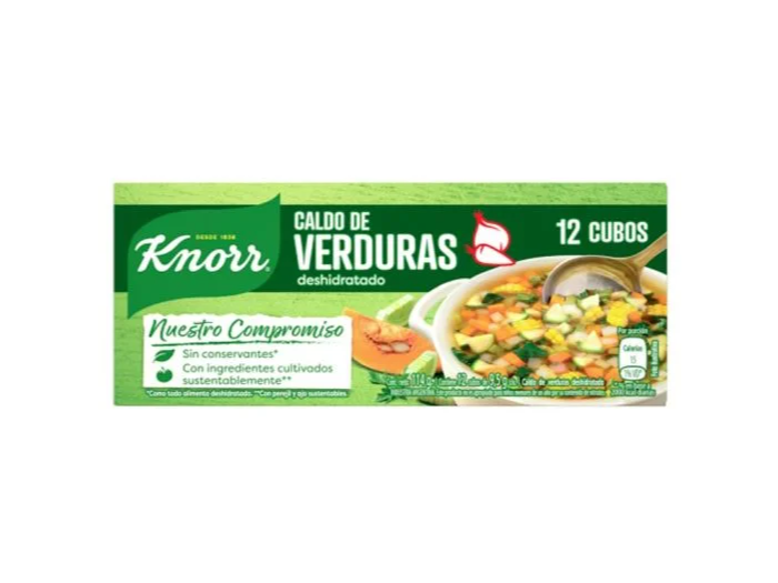 Caldos Knorr Verdura 12unid.