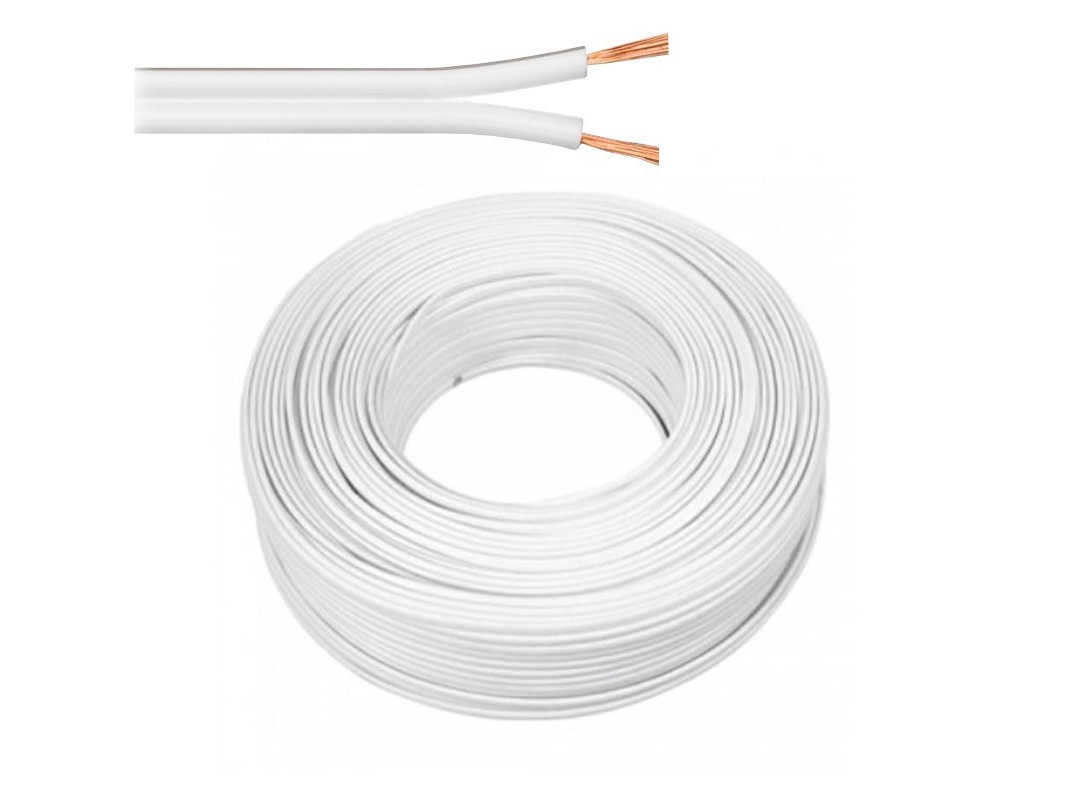 CABLE PARALELO BLANCO 2 X 2.50 MM