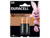 Pilas Duracell AA x2unid