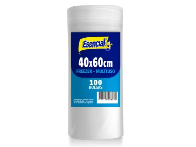 Bolsas MULTIUSO-FREZER Esencial 40x60 100unid