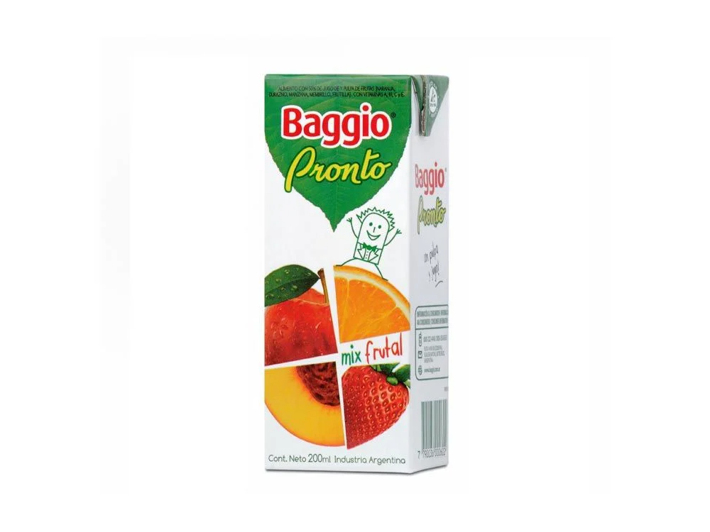 Jugo Baggio Multifruta 200ml