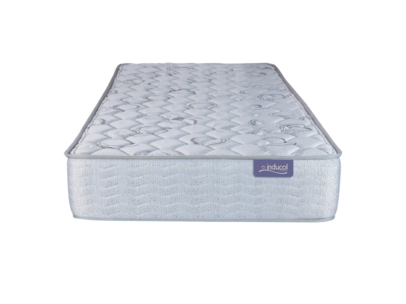 Colchón L. Dorada 1 Plaza (80x190x24) Espuma de Alta Densidad - Inducol
