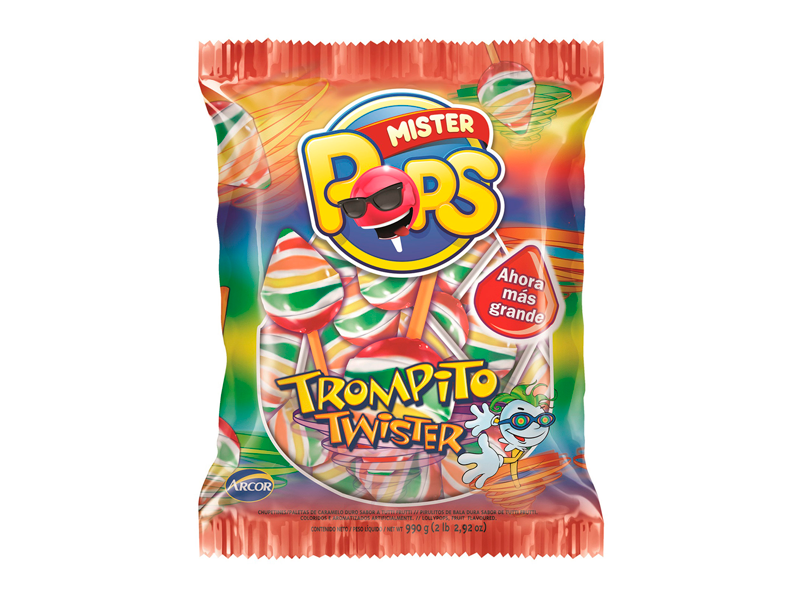Chupetin Mr.POps Trompito 50unid