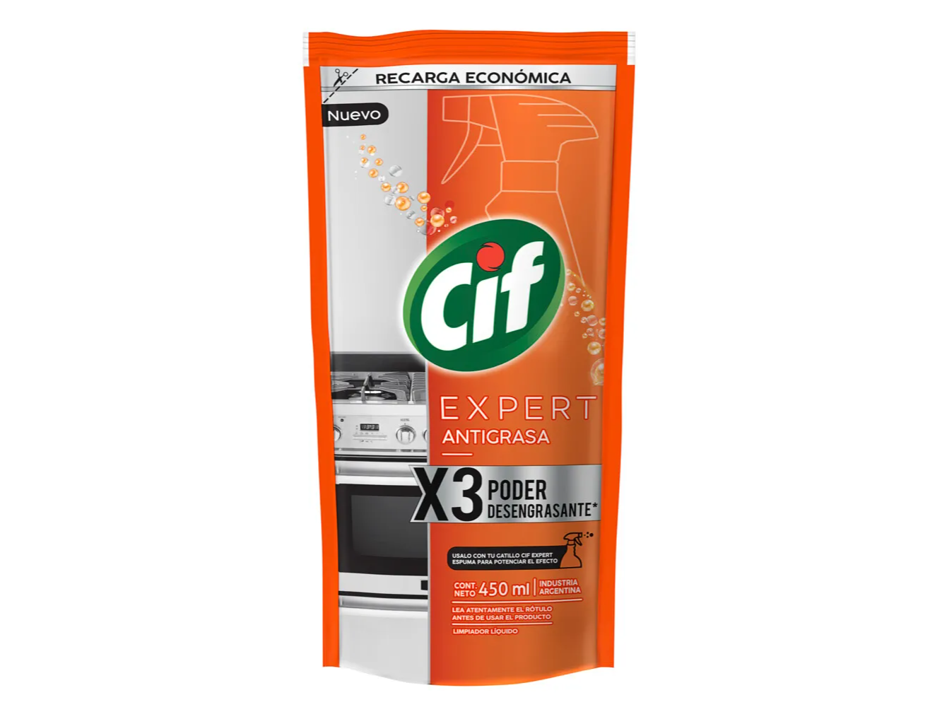 Antigrasa Cif DoyPack 450ml