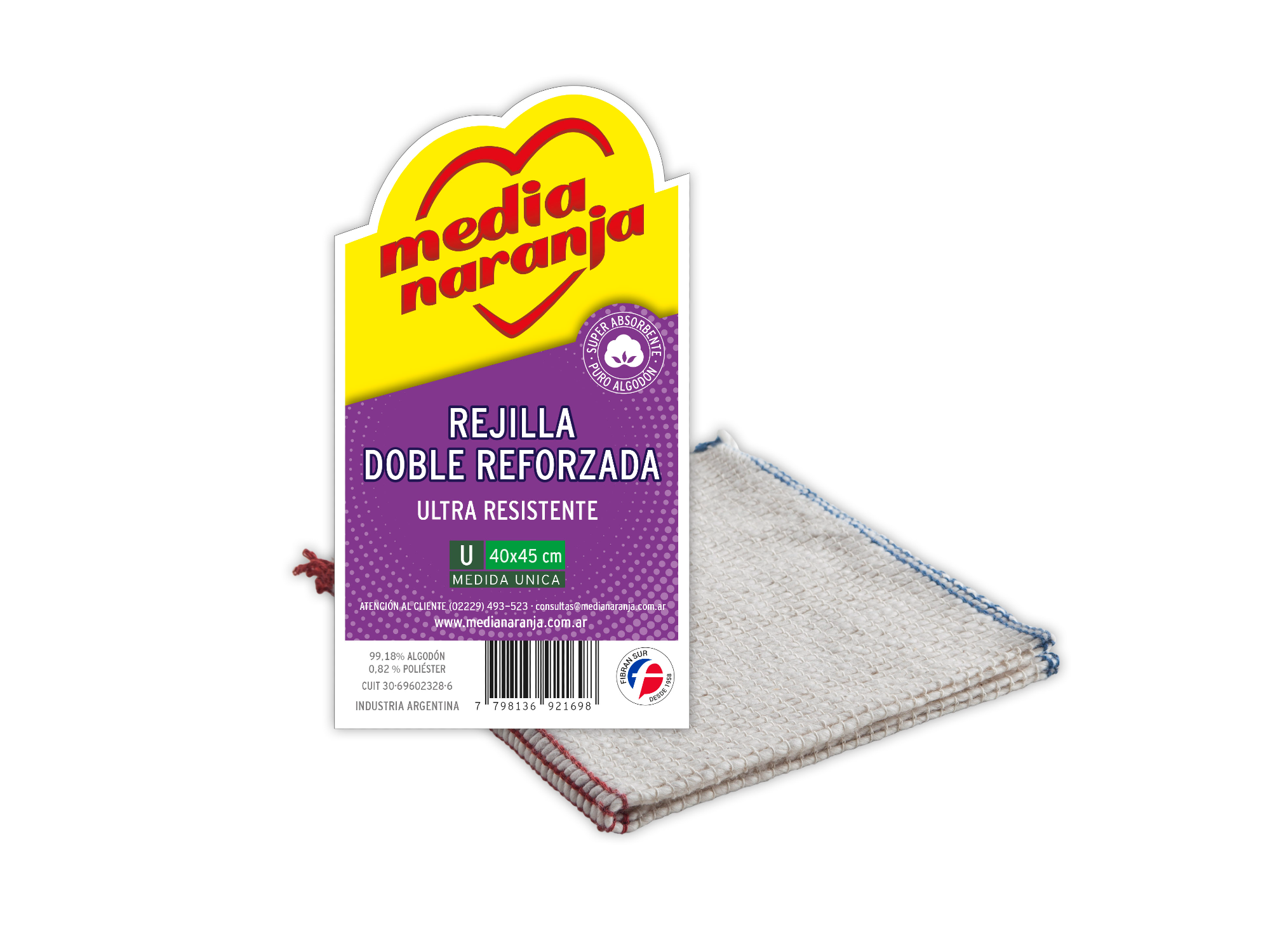 Rejilla Doble Reforzada Media Naranja