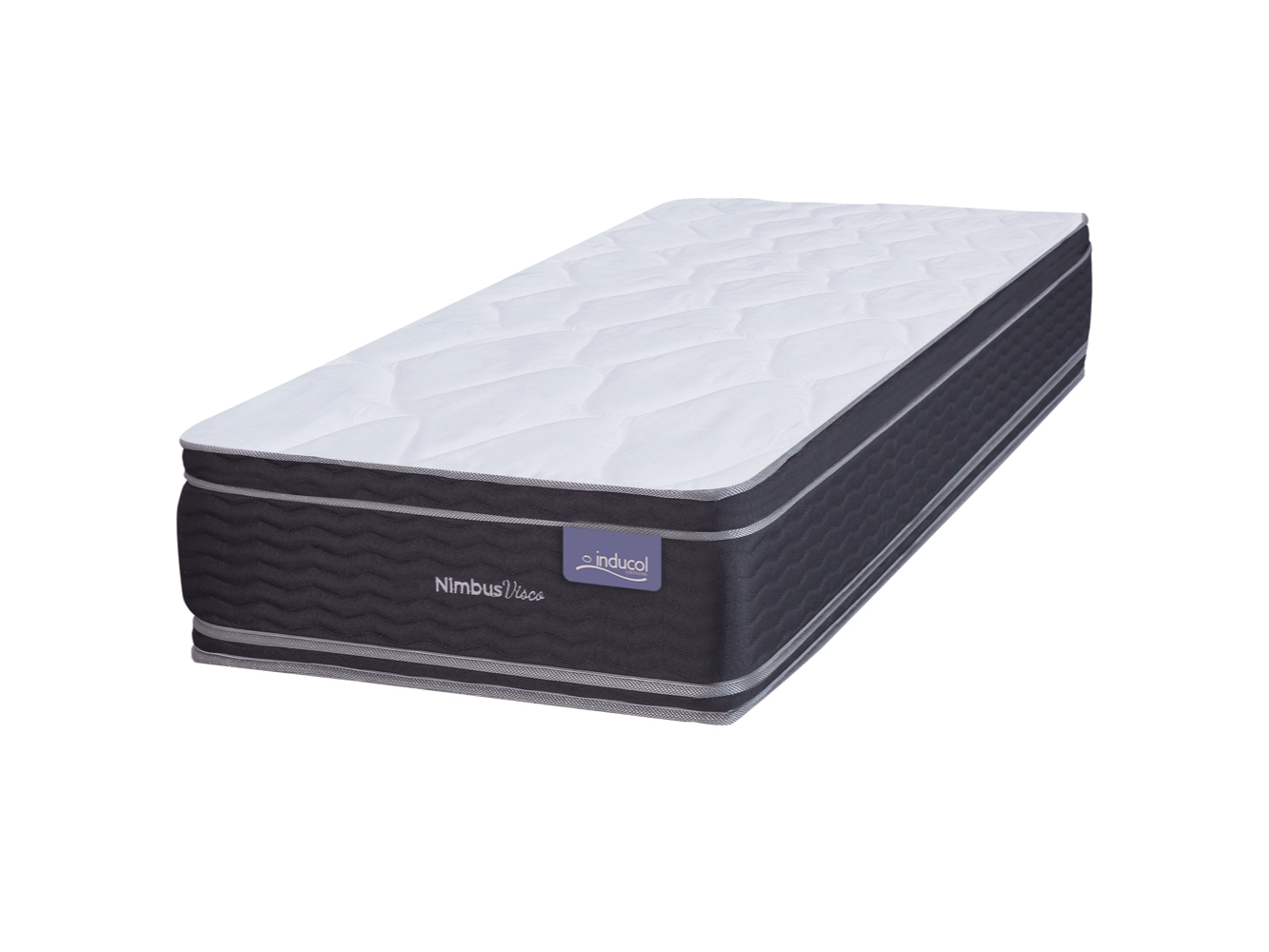 Colchón Nimbus Visco 1 1/2 Plaza (100x190x27) Inducol