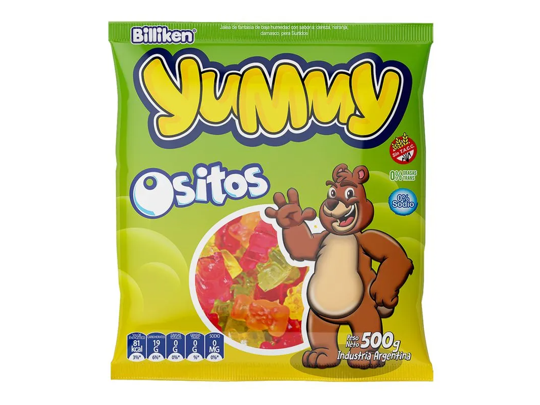 Gomitas YUMMI Ositos 500gr